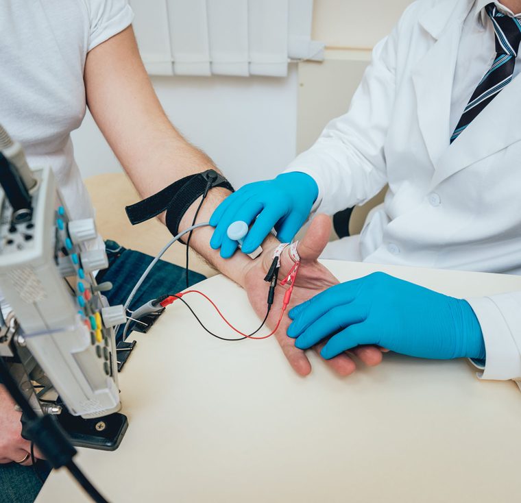 Neurological testing at Community Neuro Center